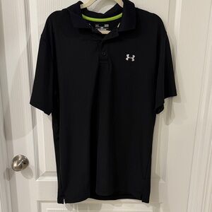 Under Armour Men's Polo Shirt in Black